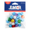 Picture of POMPOM GLITTERED 15MM 30 PACK ASSORTED COLOURS